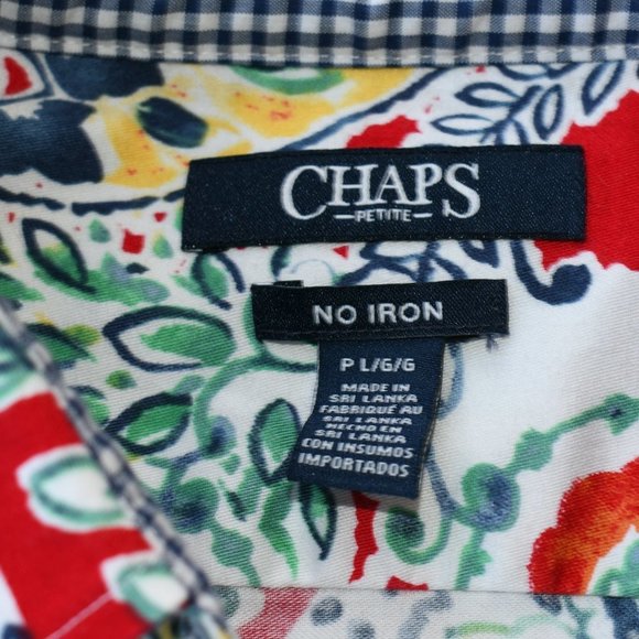Chaps Multicolored Top - Picture 5 of 5